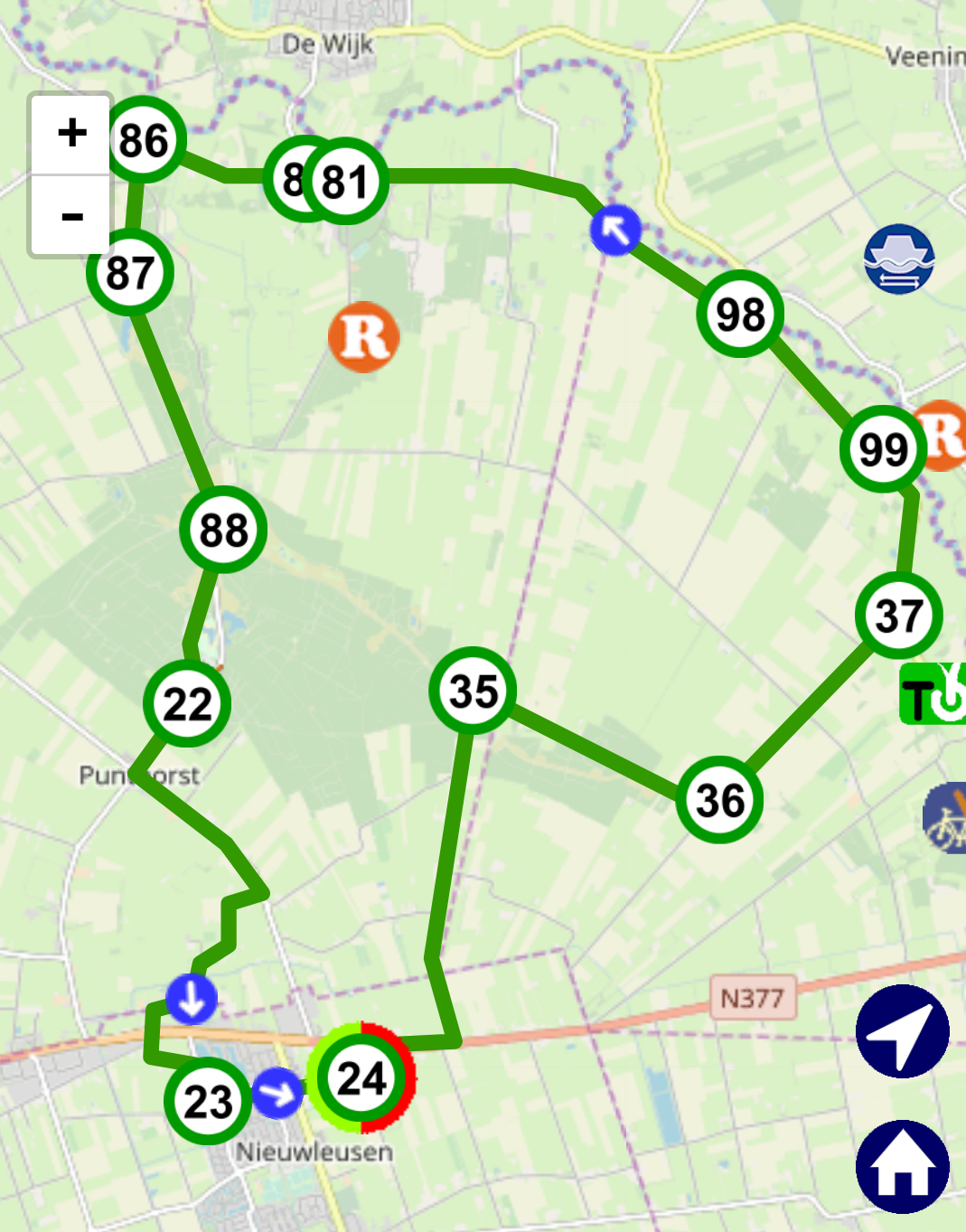 fietsroute